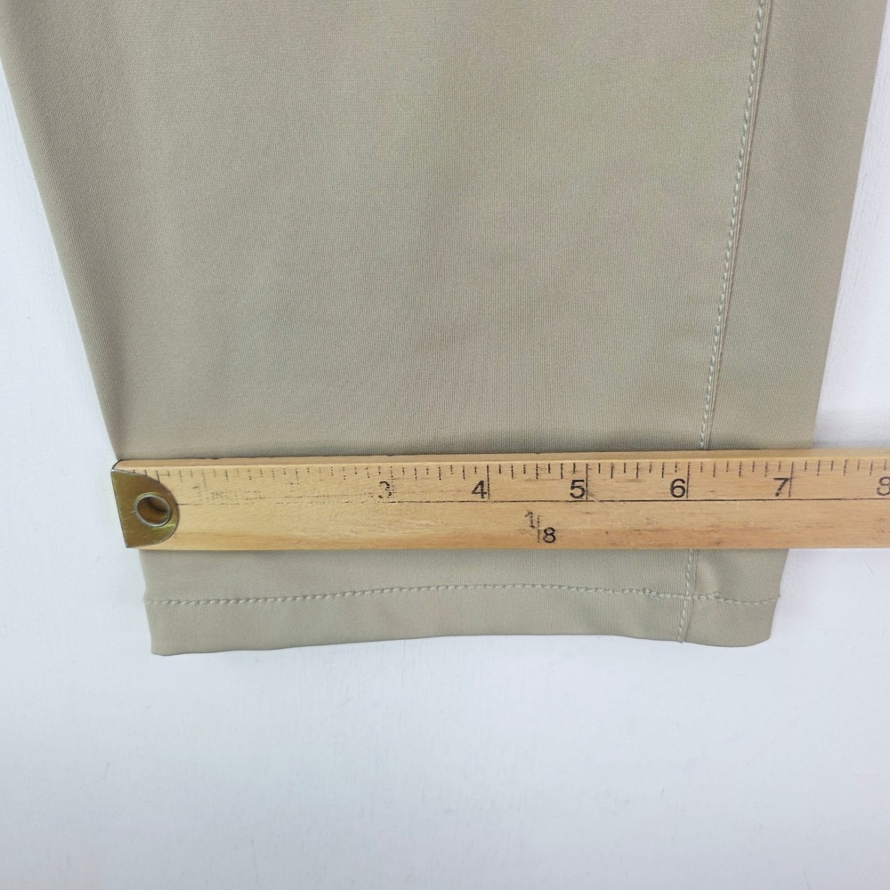 Rhone Commuter Pants Mens 36x32 Khaki Tan Slim Fit Stretch 5-Pocket Trousers - Picture 8 of 15